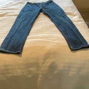 Orange tab button fly Levi’s made in USA